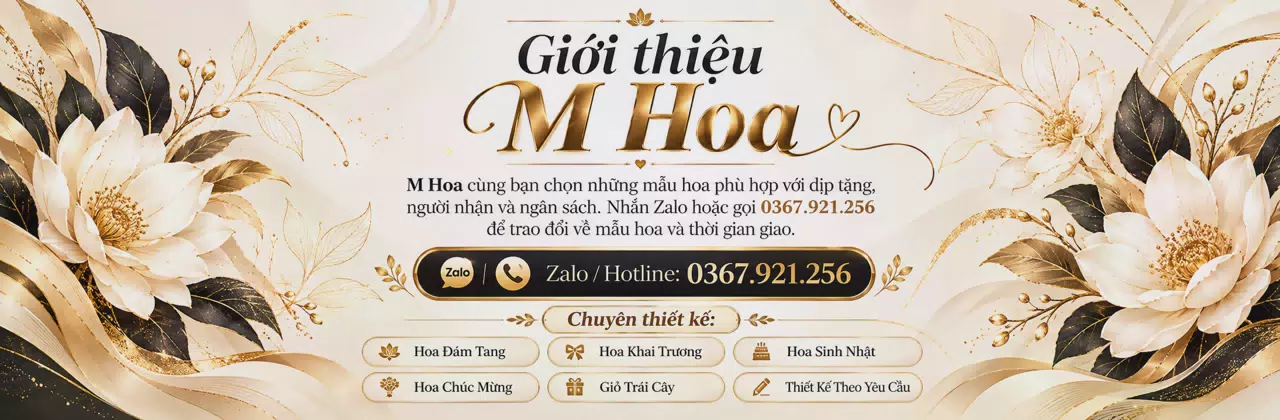Ảnh bìa Shop hoa tươi Phường Vỹ Dạ Huế - Trao hoa đẹp, gửi điều thân thương